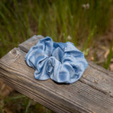 manolia γαλάζιο scrunchie large