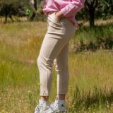 Μπεζ Παντελονι Beige Trousers Lumina